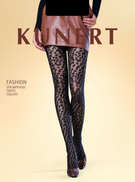 Kunert Trendy Leopard Pattern Fishnet Tights